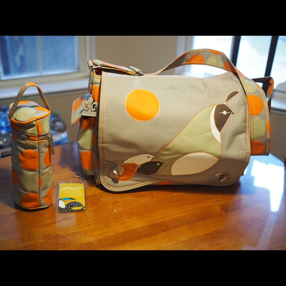 Kalencom Eleanor Diaper Bag, used